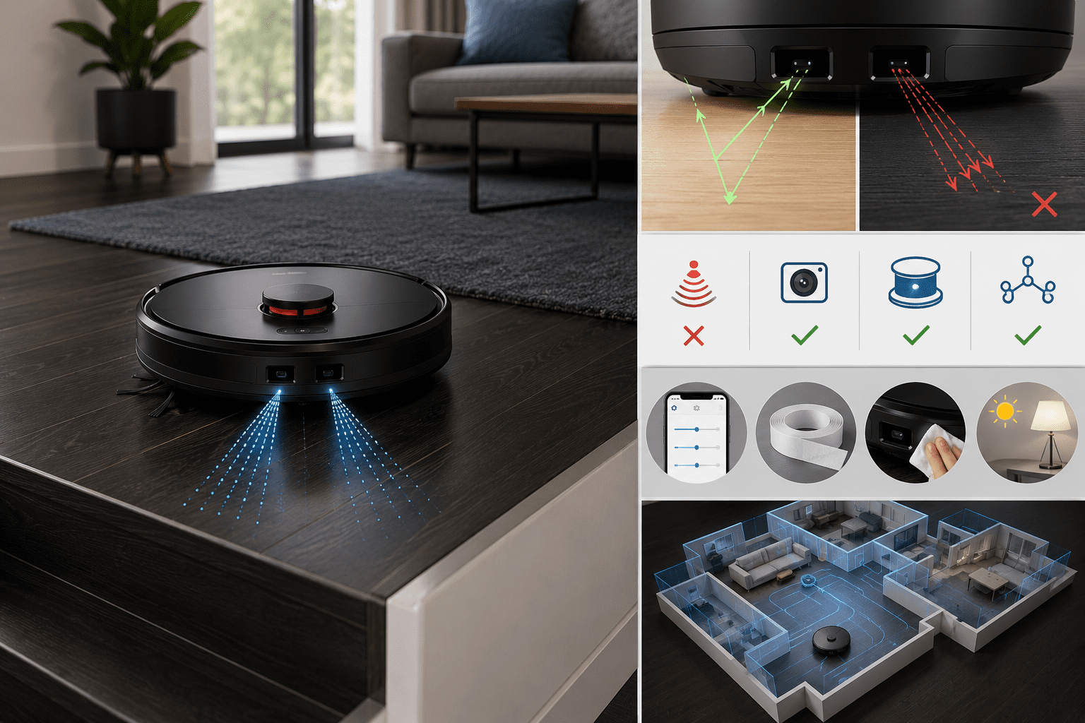 Do Robot Vacuums Work on Dark Floors