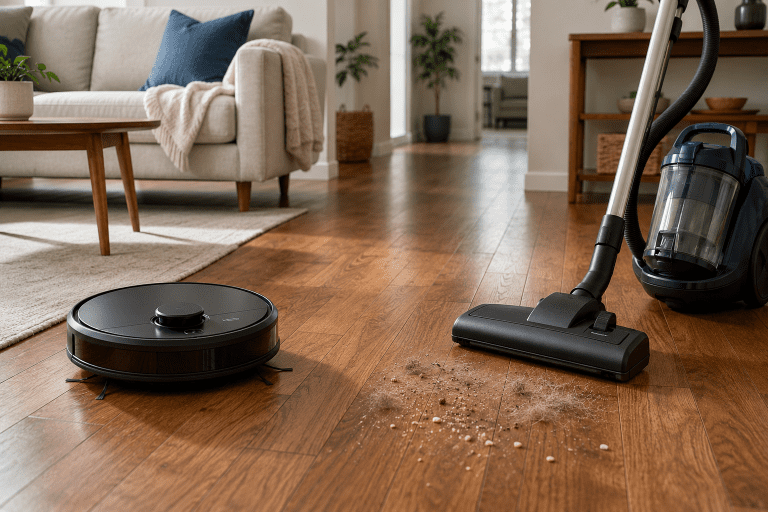 Robot Vacuum vs. Traditional Vacuum for Hardwood Which One Actually Works Better