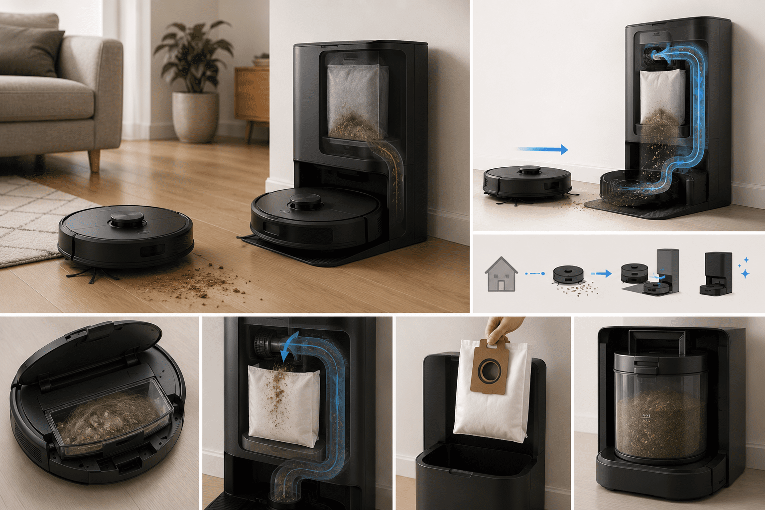 Self-Emptying Robot Vacuums How Do They Actually Work