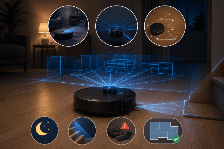 Do Robot Vacuums Work in the Dark?