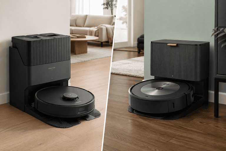 Roborock Q10 S5+ vs iRobot Roomba j7+ Which Self-Emptying Robot Vacuum Is Right for You